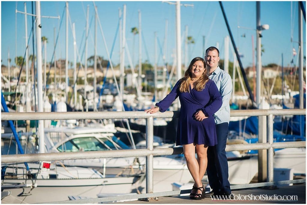 Engagement Shoot at OceanSide Harbor