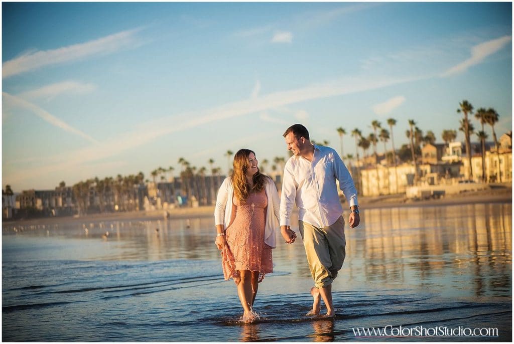 Engagement Shoot at OceanSide Harbor