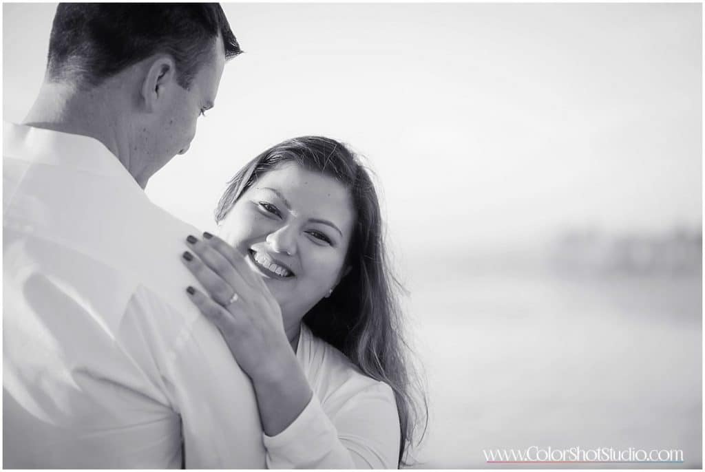 Engagement Shoot at OceanSide Harbor
