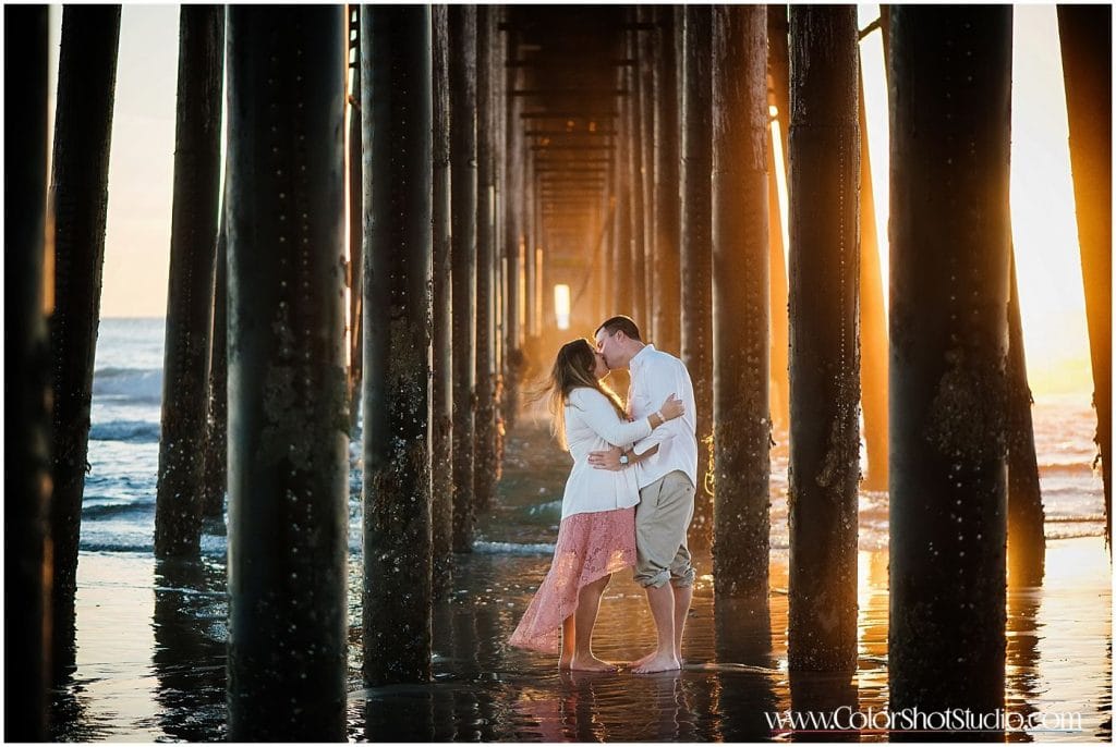 Engagement Shoot at OceanSide Harbor