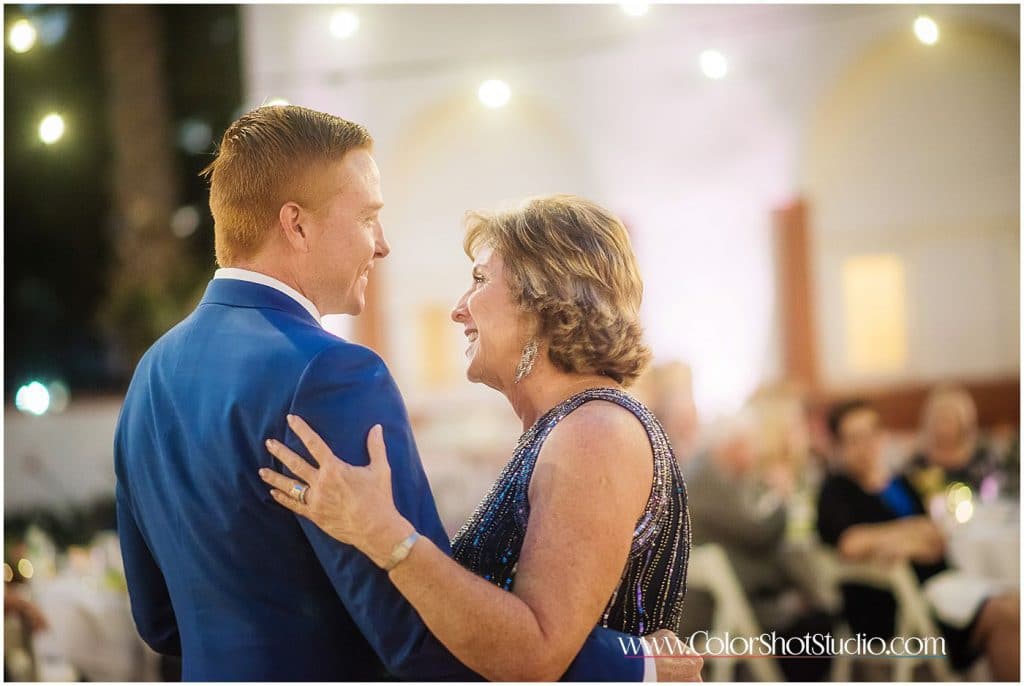 Mother Son Dance Omni la costa resort wedding photography by color shot studio